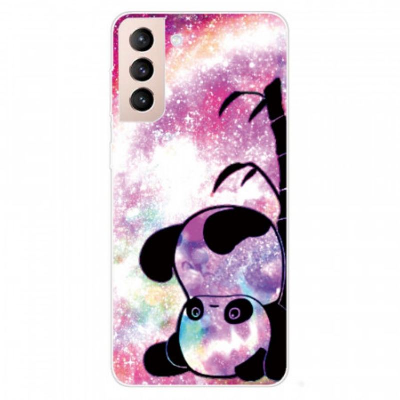 Capa Para Samsung Galaxy S22 5G Panda E Bambu