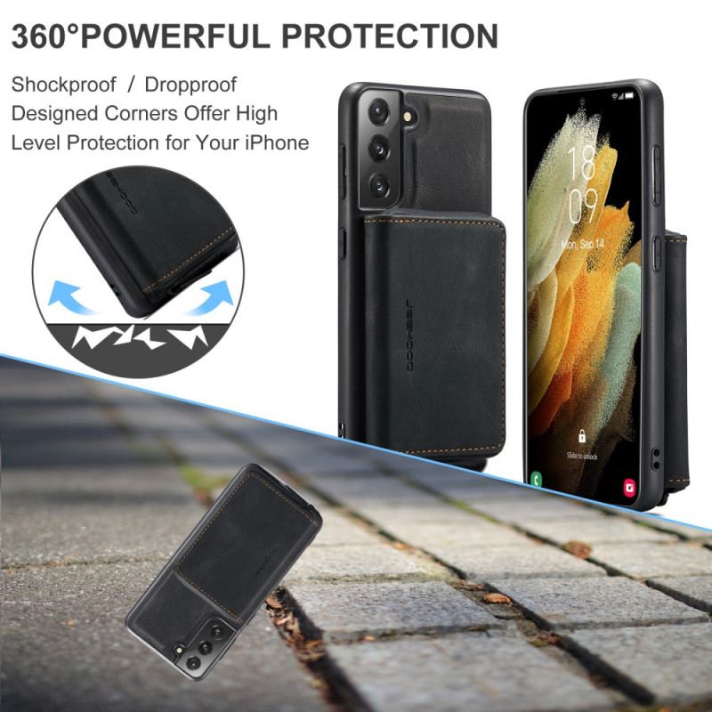 Capa Para Samsung Galaxy S22 5G Porta-moedas Destacável