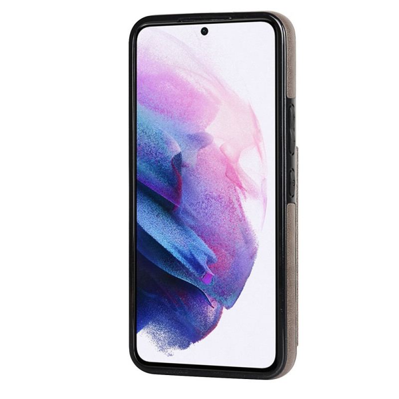 Capa Para Samsung Galaxy S22 5G Titular De Cartão De Impressão De Mandala