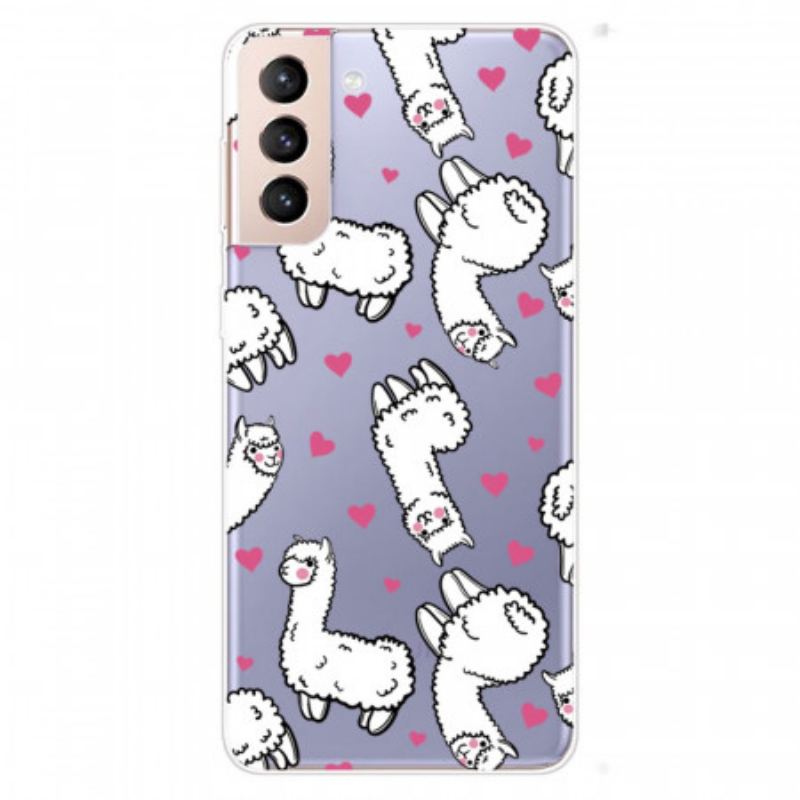 Capa Para Samsung Galaxy S22 5G Top Lhamas