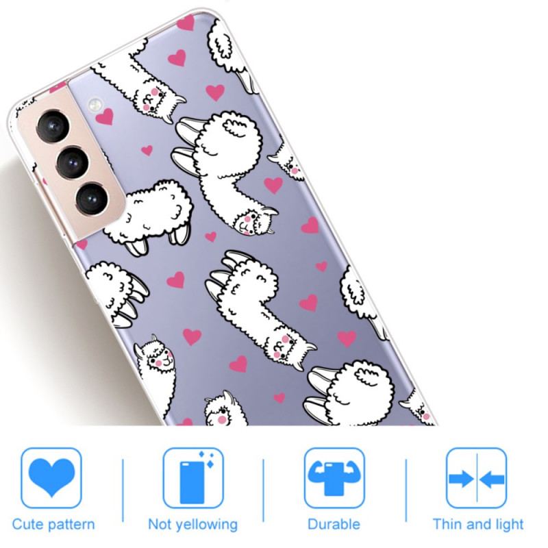 Capa Para Samsung Galaxy S22 5G Top Lhamas