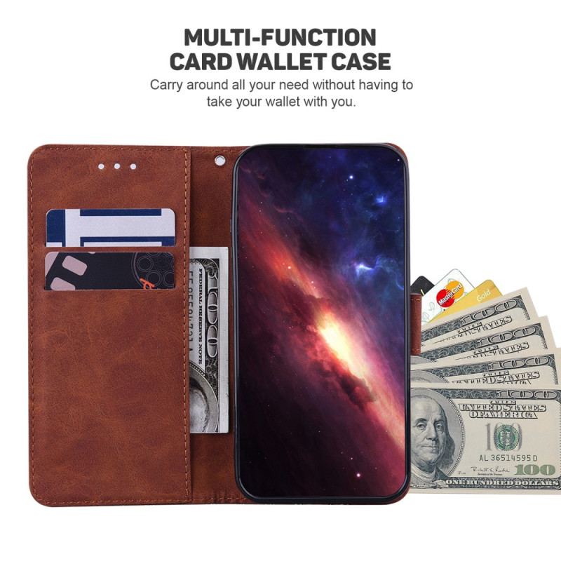 Capa De Couro Para Oppo Reno 8 Lite De Cordão Padrão De Tiras