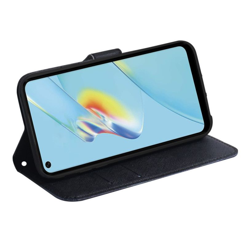 Capa Folio Para Oppo Reno 8 Lite Sonho De Cachorrinho