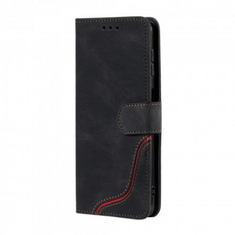 Capa Flip Para Samsung Galaxy A22 Onda Sensível À Pele