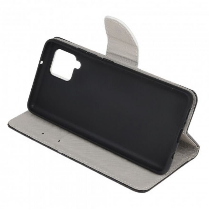 Capa Flip Para Samsung Galaxy A22 Torre Eiffel Retrô