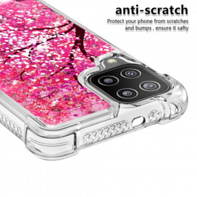 Capa Para Samsung Galaxy A22 Árvore Glitter