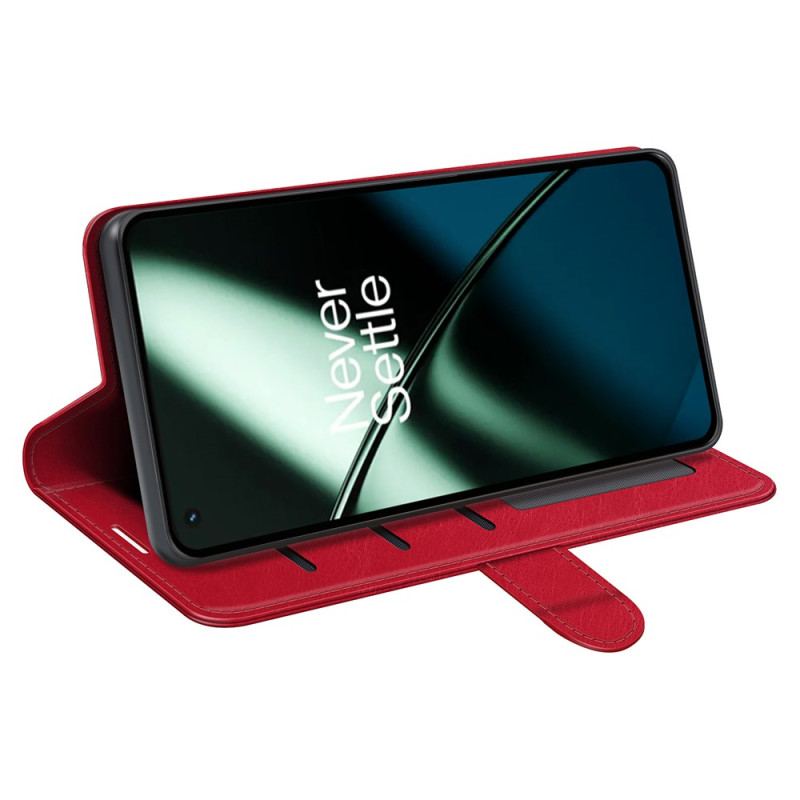 Capa De Couro Para OnePlus 11 5G Couro Ultra Sintético