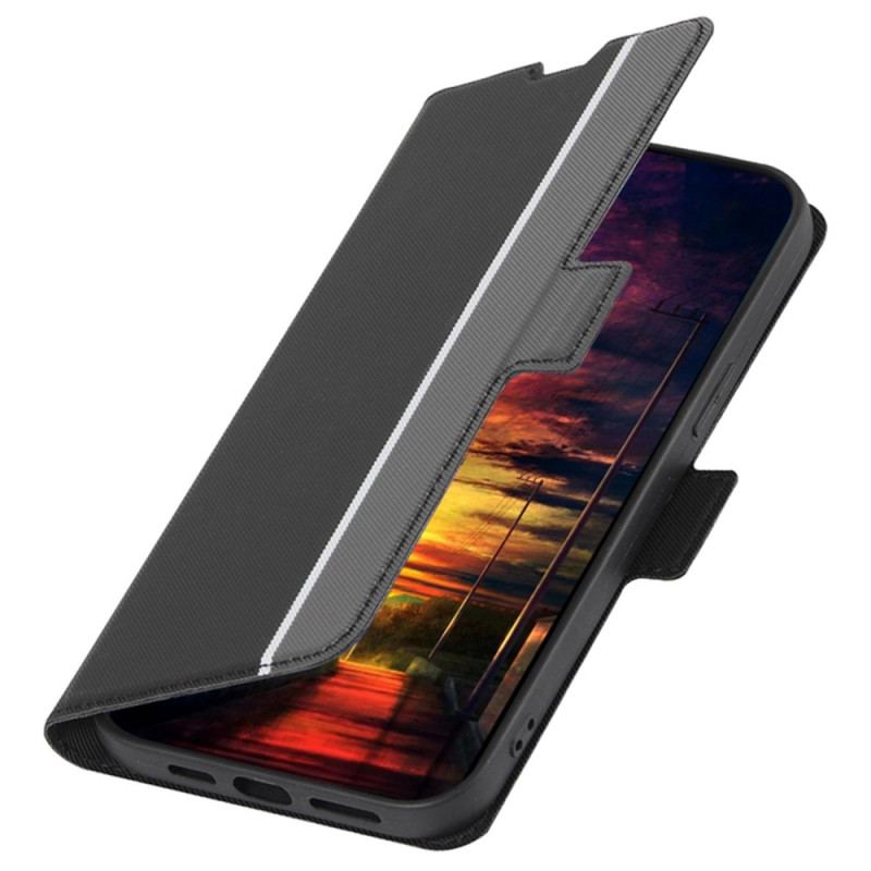 Capa Flip Para OnePlus 11 5G Fecho Duplo Bicolor