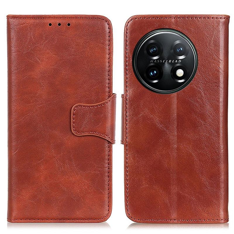 Capa Flip Para OnePlus 11 5G Fecho Reversível