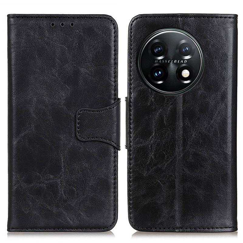 Capa Flip Para OnePlus 11 5G Fecho Reversível