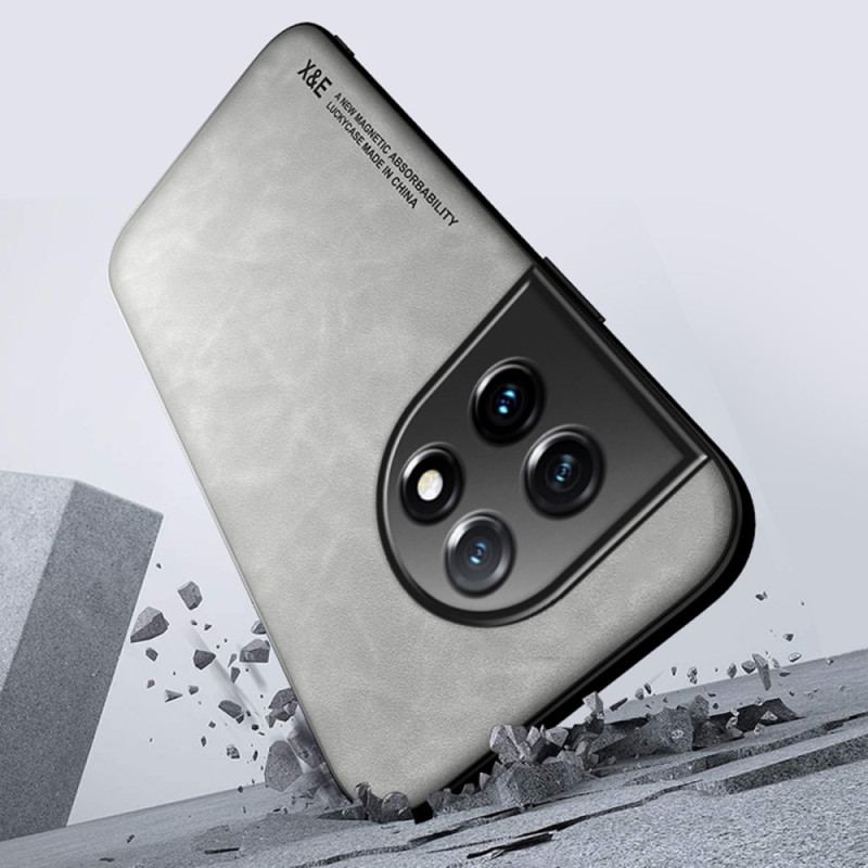 Capa Para OnePlus 11 5G Couro Efeito Couro X&e