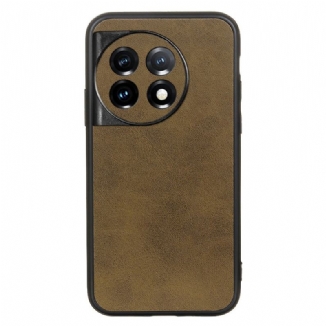 Capa Para OnePlus 11 5G Efeito De Couro De Aparência Refinada