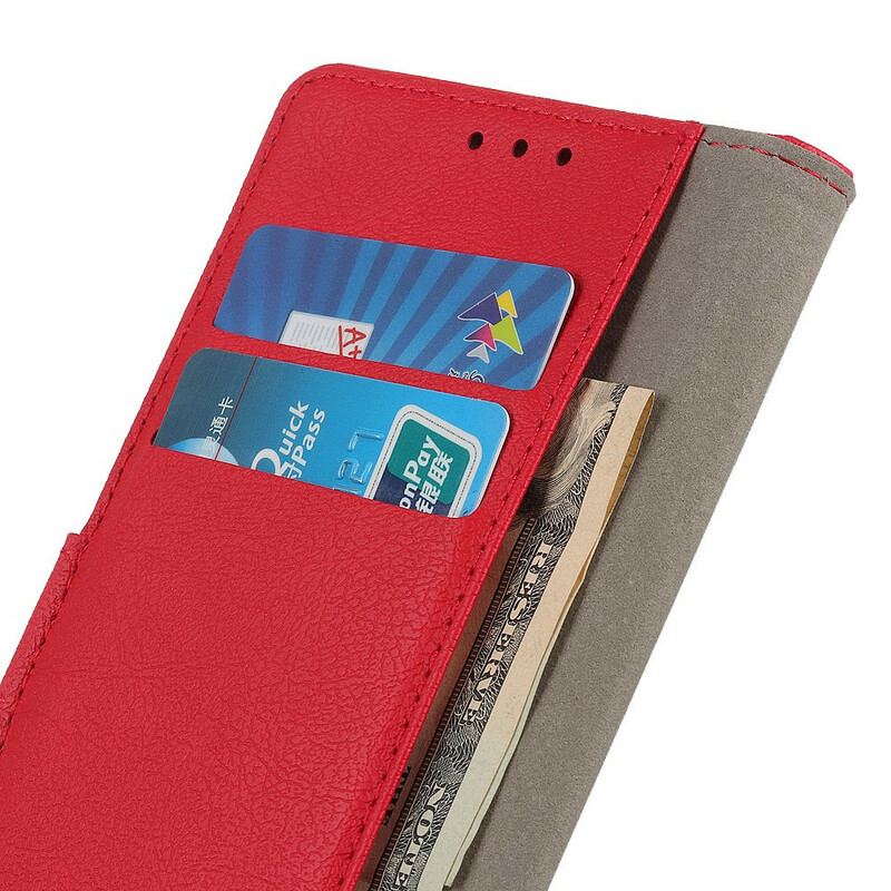Capa Folio Para Samsung Galaxy A71 Couro Ultra Sintético