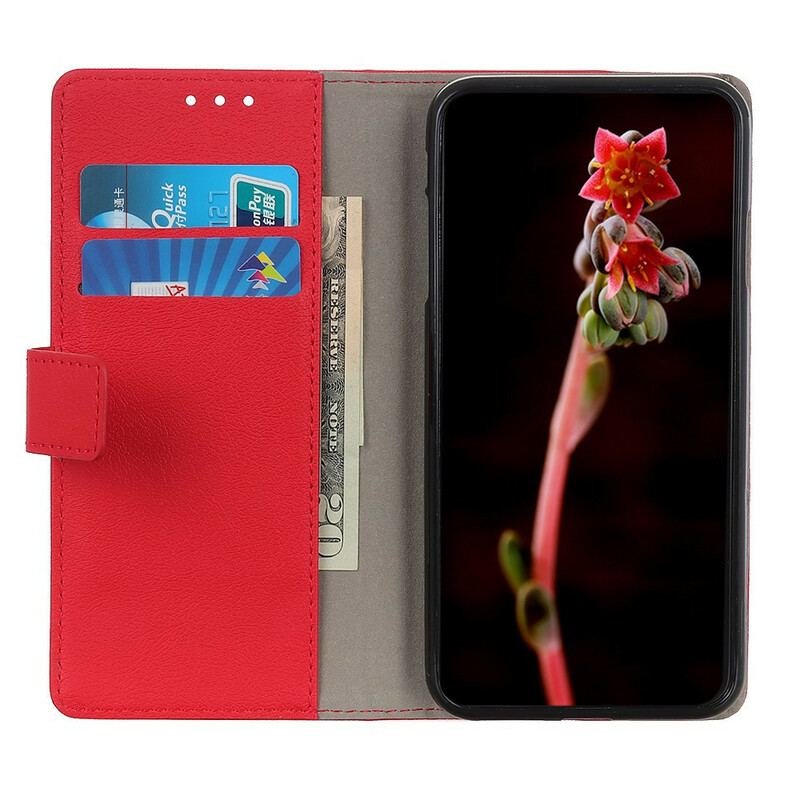 Capa Folio Para Samsung Galaxy A71 Couro Ultra Sintético