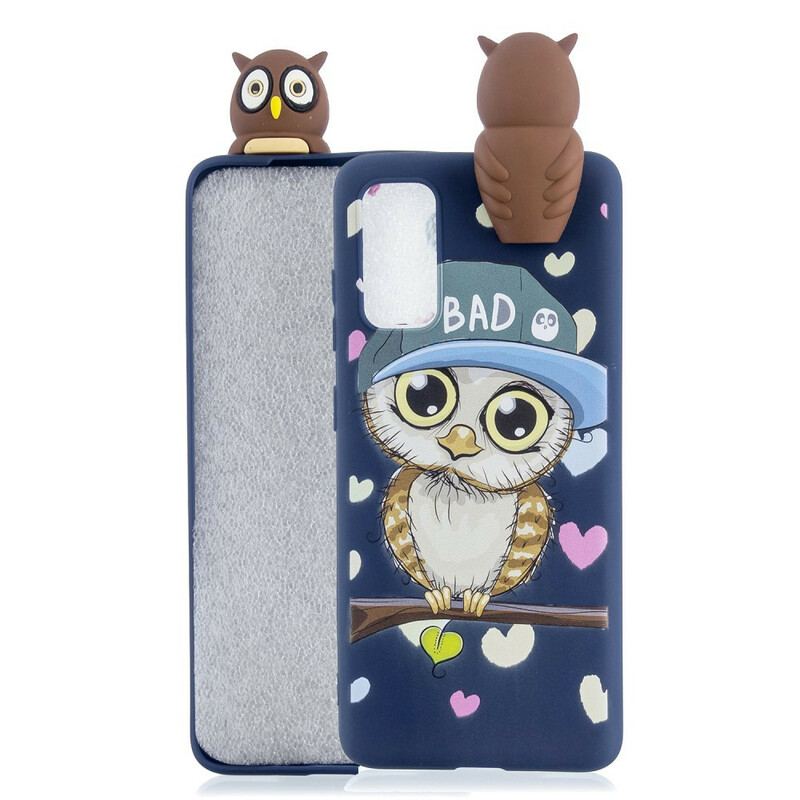 Capa Para Samsung Galaxy A71 Coruja Malvada 3d