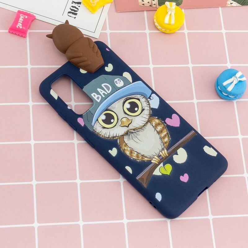 Capa Para Samsung Galaxy A71 Coruja Malvada 3d