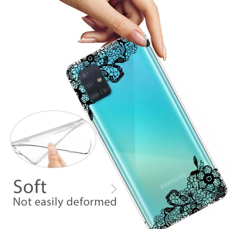 Capa Para Samsung Galaxy A71 Renda Fina
