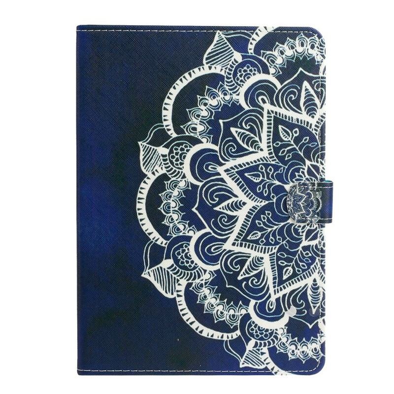 Capa Flip Para Samsung Galaxy Tab A7 Lite Mandala Art Series