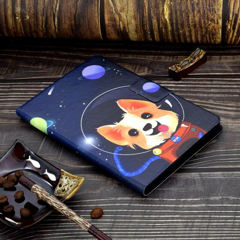 Capa Folio Para Samsung Galaxy Tab A7 Lite Cao Espacial