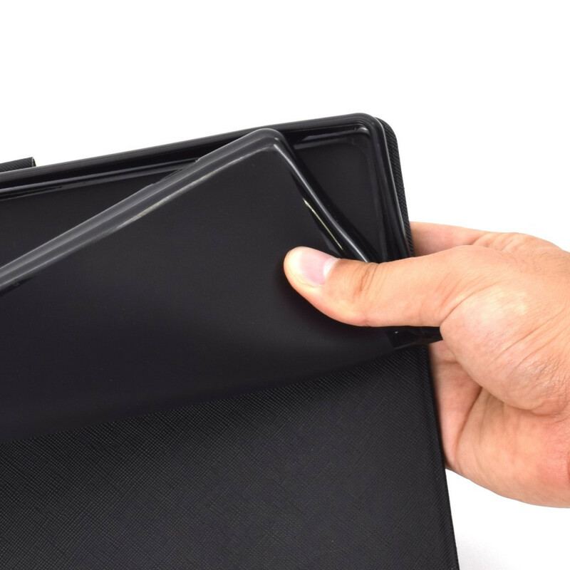 Capa Folio Para Samsung Galaxy Tab A7 Lite Cao Espacial