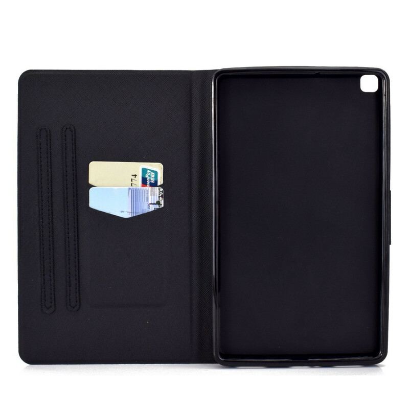 Capa Folio Para Samsung Galaxy Tab A7 Lite Devaneio Sob A Árvore