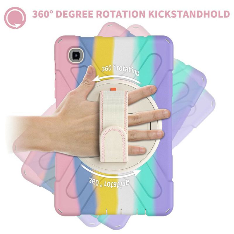 Capa Para Samsung Galaxy Tab A7 Lite Cor Da Alça De Ombro Multifuncional