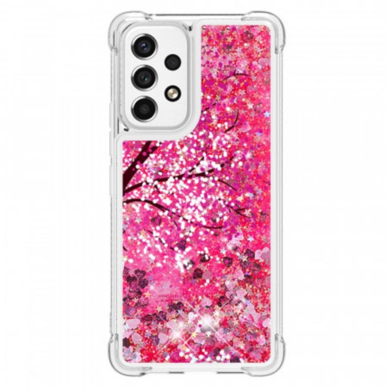 Capa De Celular Para Samsung Galaxy A53 5G Árvore Glitter
