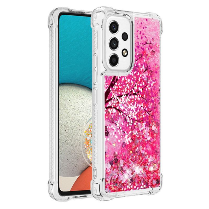 Capa De Celular Para Samsung Galaxy A53 5G Árvore Glitter