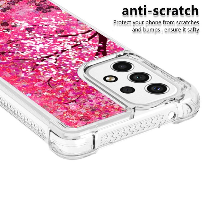 Capa De Celular Para Samsung Galaxy A53 5G Árvore Glitter