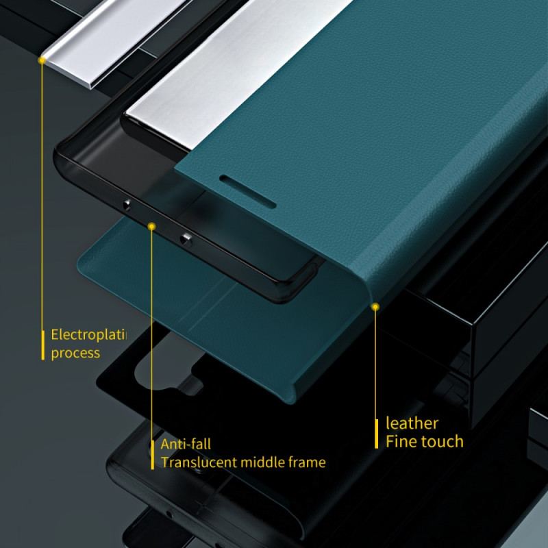 Capa De Celular Para Samsung Galaxy A53 5G Flip Novo Design De Couro Sintético