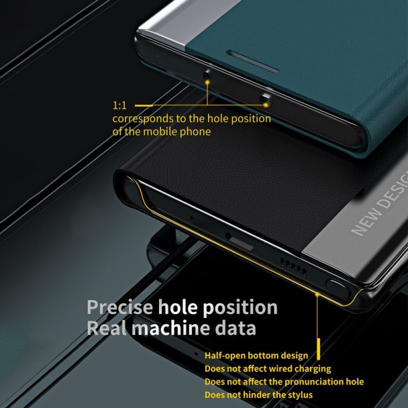 Capa De Celular Para Samsung Galaxy A53 5G Flip Novo Design De Couro Sintético