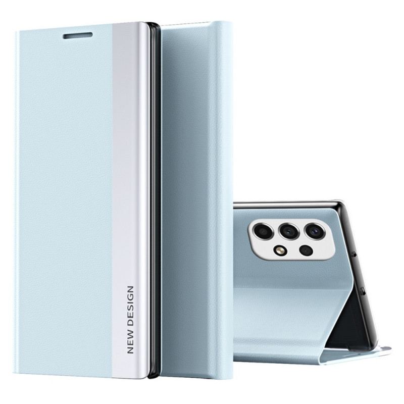 Capa De Celular Para Samsung Galaxy A53 5G Flip Novo Design De Couro Sintético