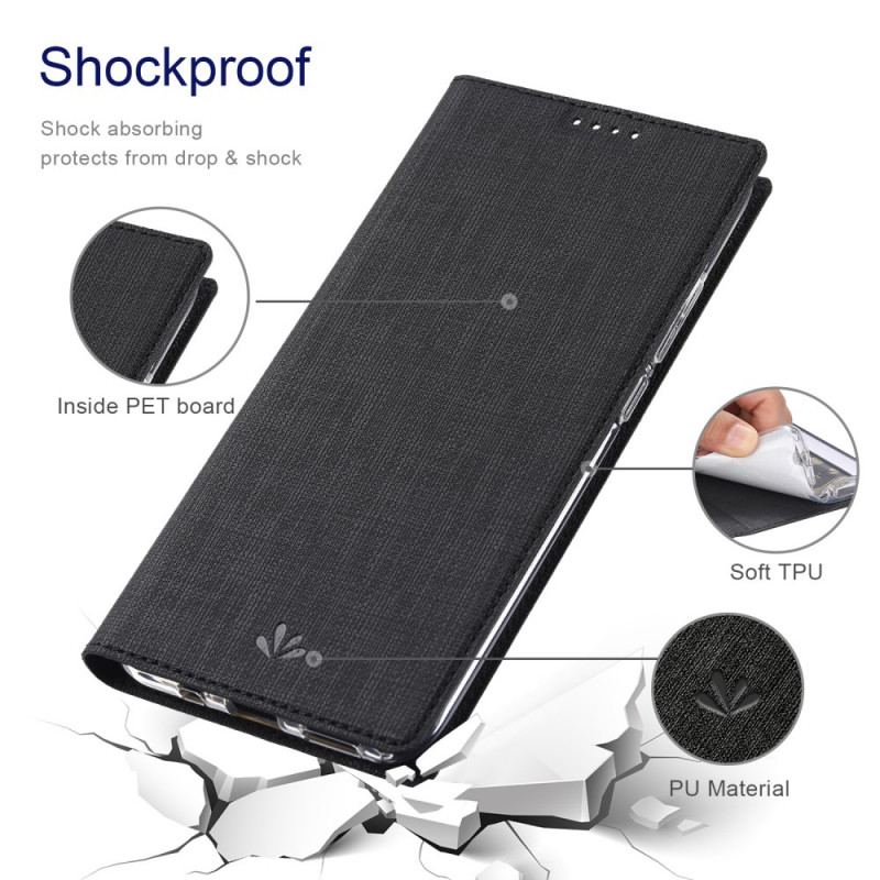 Capa De Celular Para Samsung Galaxy A53 5G Flip Série Vili Dmx Texturizada