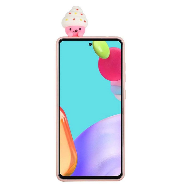 Capa De Celular Para Samsung Galaxy A53 5G Sorvete 3d