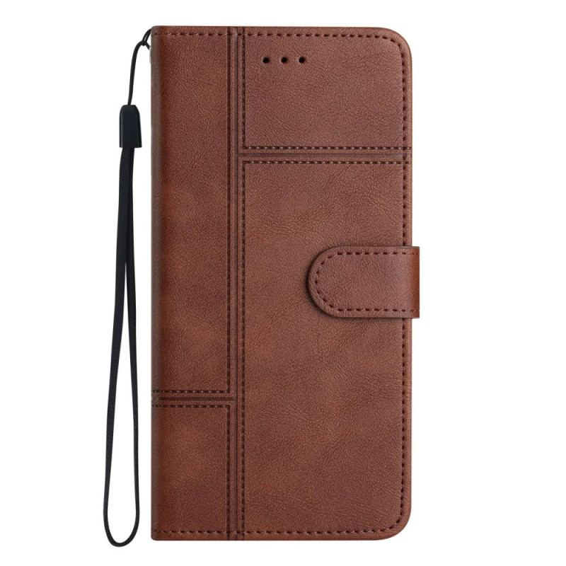 Capa Flip Para Samsung Galaxy A53 5G De Cordão Negócios Em Cordão