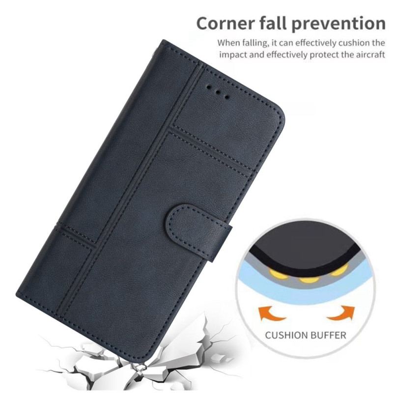 Capa Flip Para Samsung Galaxy A53 5G De Cordão Negócios Em Cordão