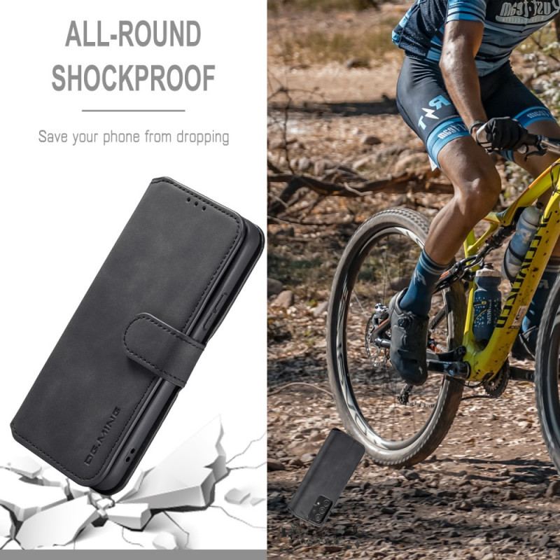 Capa Flip Para Samsung Galaxy A53 5G Dg.ming Retro