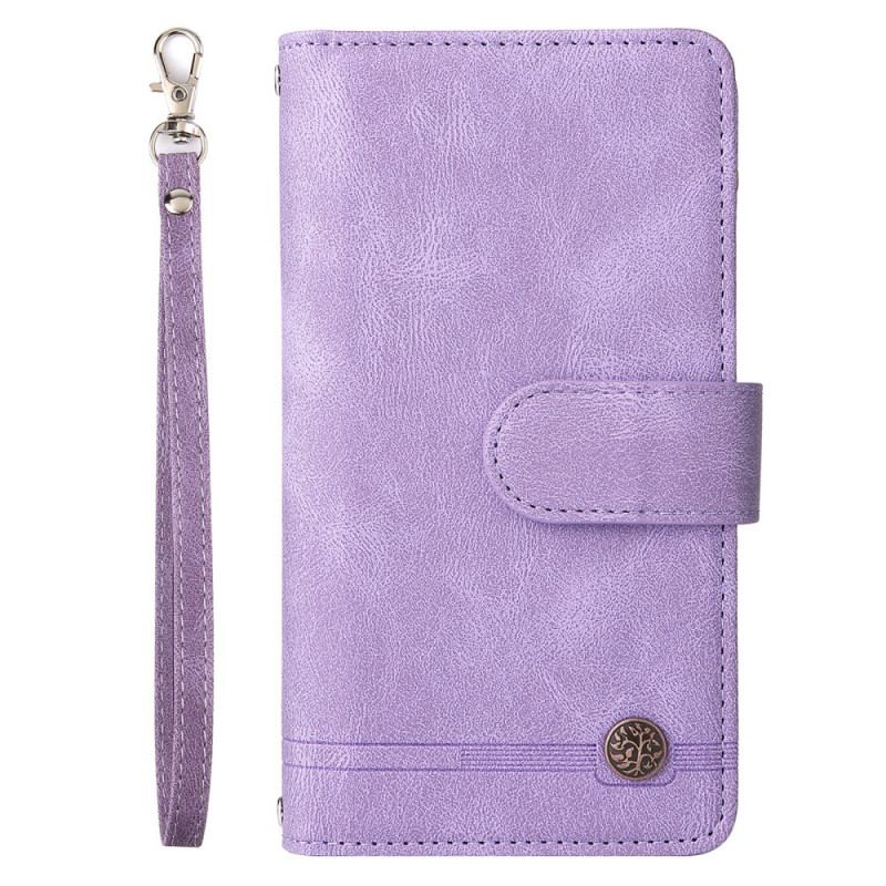 Capa Flip Para Samsung Galaxy A53 5G Porta-moedas Multifuncional