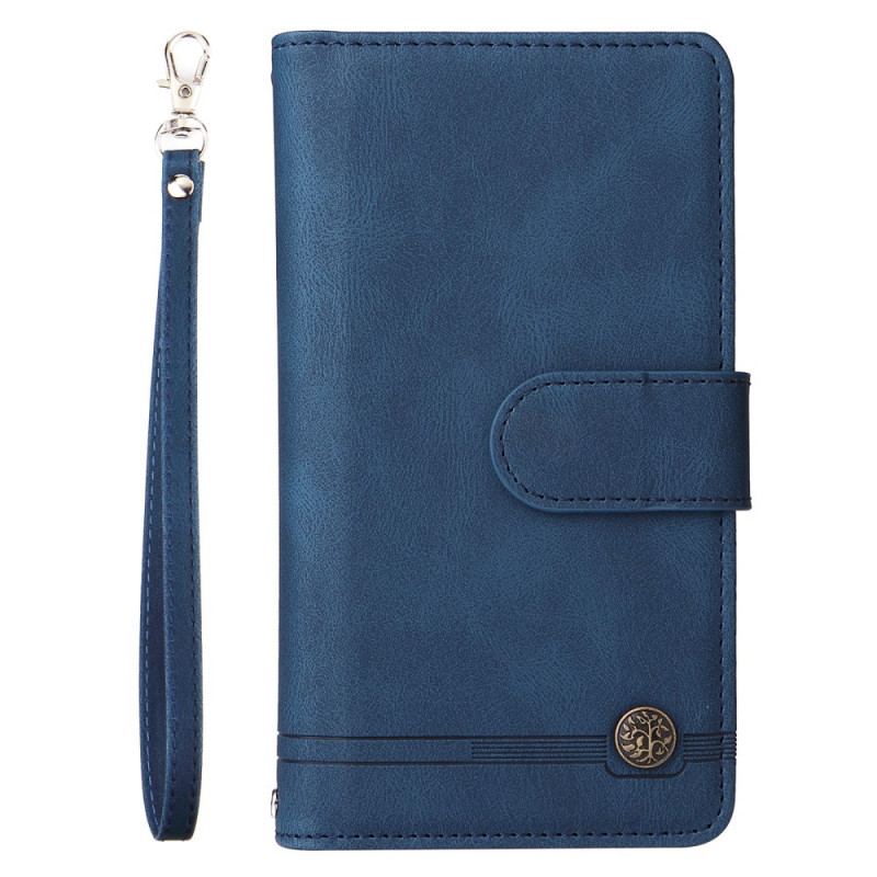 Capa Flip Para Samsung Galaxy A53 5G Porta-moedas Multifuncional