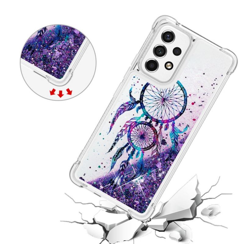Capa Para Samsung Galaxy A53 5G Apanhador De Sonhos Glitter