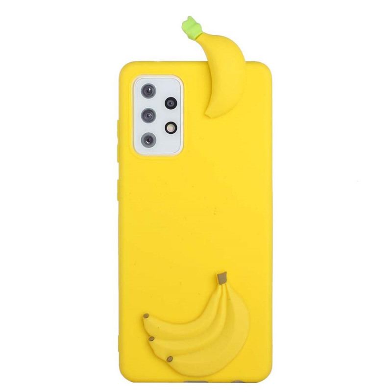 Capa Para Samsung Galaxy A53 5G Banana 3d