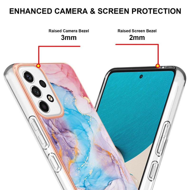 Capa Para Samsung Galaxy A53 5G Declinar Mármore