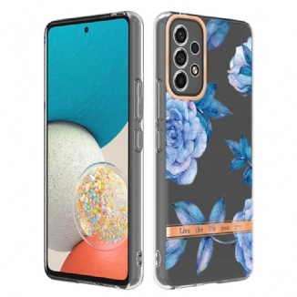 Capa Para Samsung Galaxy A53 5G Floral Sem Costura