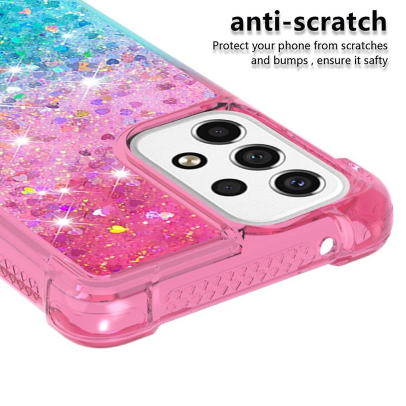 Capa Para Samsung Galaxy A53 5G Lantejoulas Coloridas