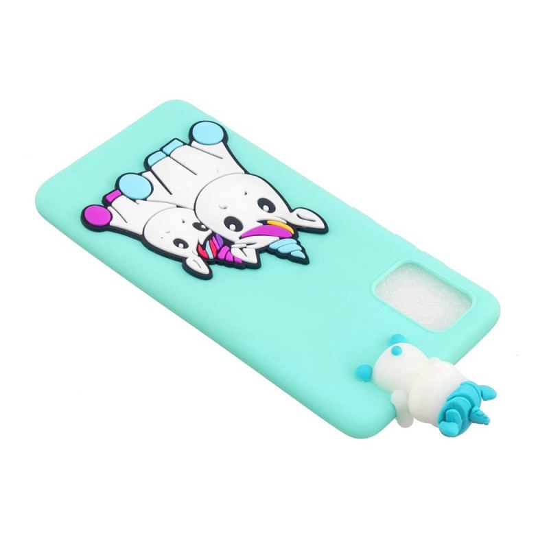 Capa Para Samsung Galaxy A53 5G Unicórnios 3d