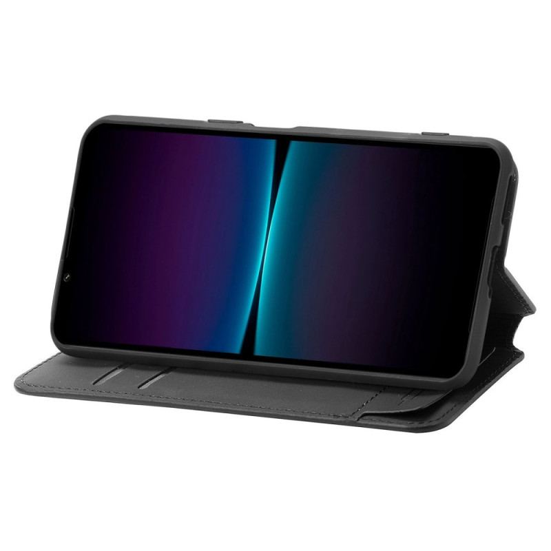 Capa De Celular Para Sony Xperia 1 IV Flip Projeto Rfid Caseneo