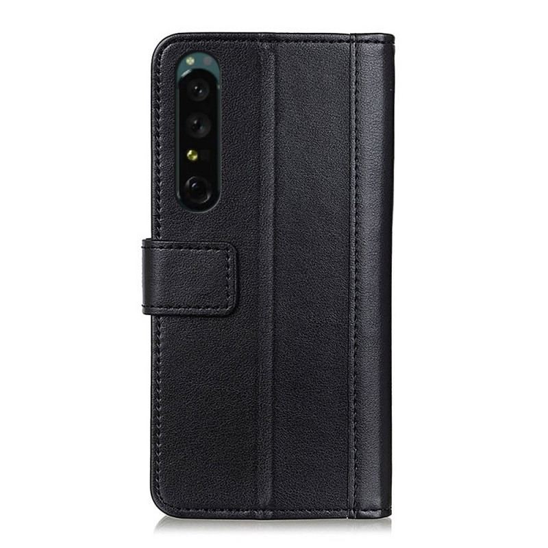 Capa Flip Para Sony Xperia 1 IV Estilo De Couro