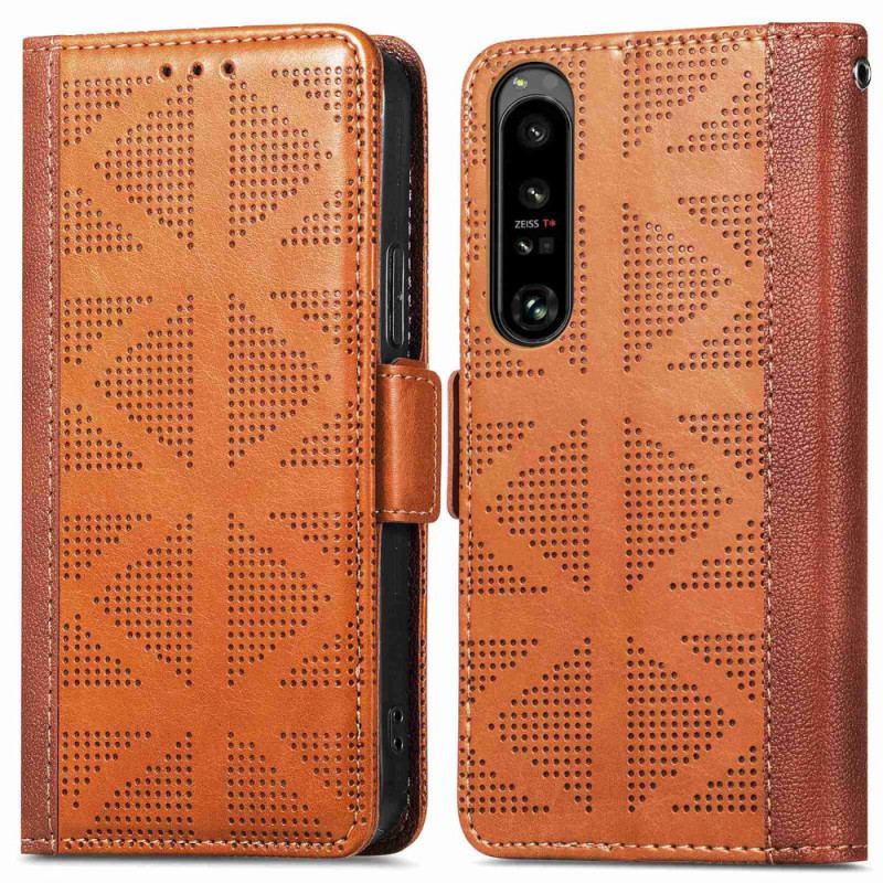 Capa Flip Para Sony Xperia 1 IV À Moda