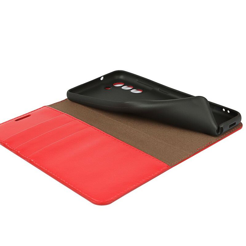 Capa De Celular Para Samsung Galaxy S21 FE Flip Couro Legitimo