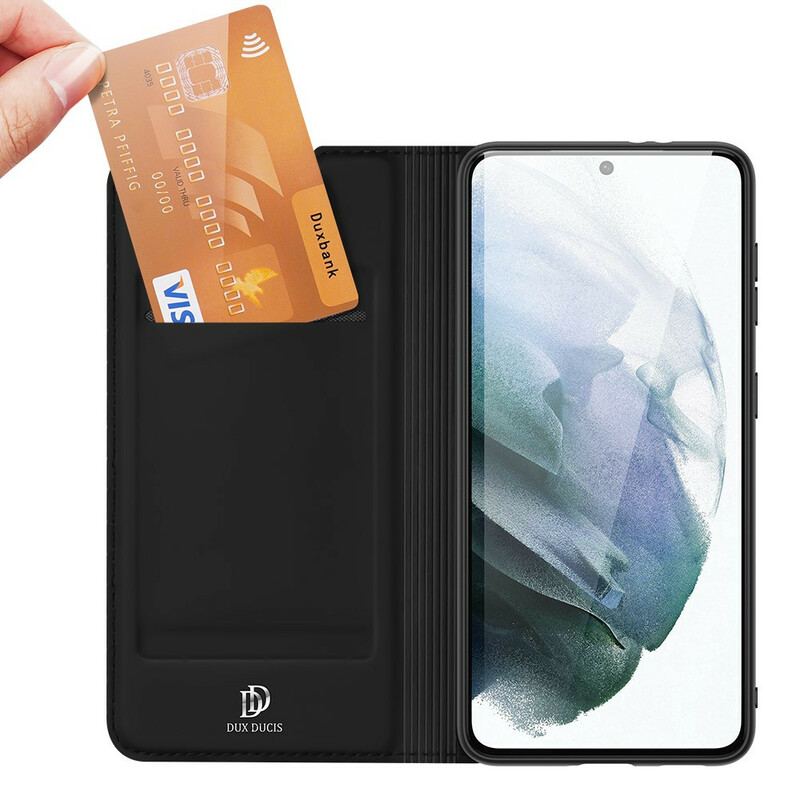 Capa De Celular Para Samsung Galaxy S21 FE Flip Skin Pro Dux Ducis
